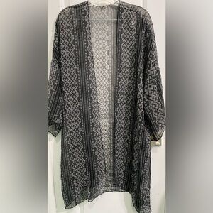BCBGeneration Kimono Style Duster Wrap XS